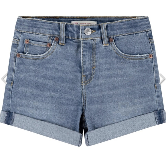 Levis Shorts - Denim - Girlfriend - Keep the Change youth Size 12 - Picture 10 of 13
